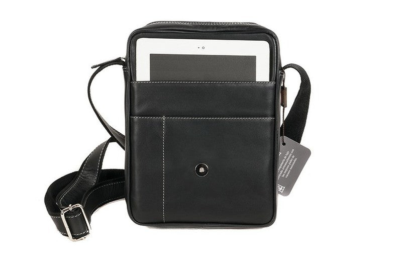 Bolso bandolera caballero con bolso exterior para tablet Pielnoble Urban PI716