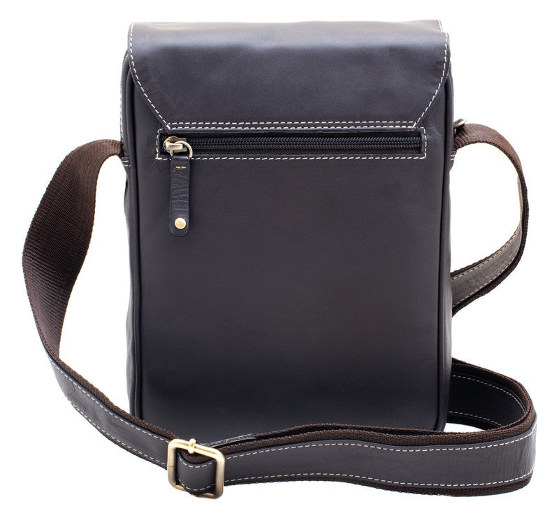 Bolso de piel con bandolera para hombre, Pielnoble Urban PI715