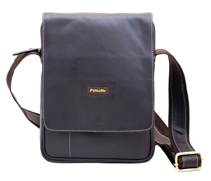 Bolso de piel con bandolera para hombre, Pielnoble Urban PI715