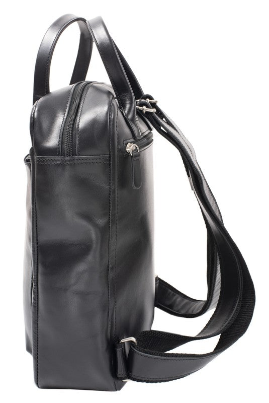 Bolso Mochila con asa para hombre, Pielnoble Luxe PL721