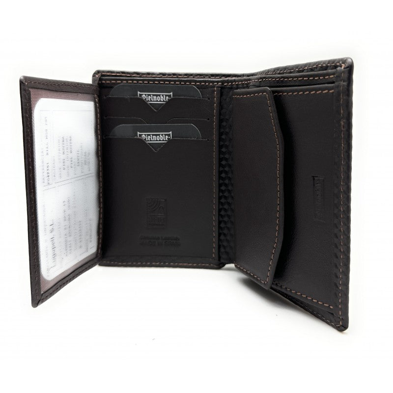 Cartera vertical para 7 tarjetas con monedero 351 PD