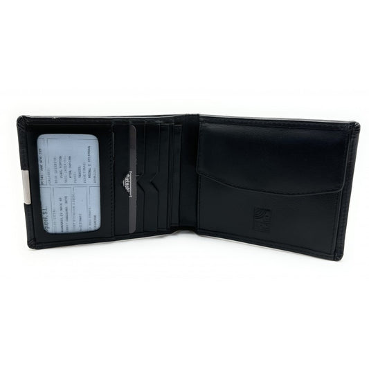 Cartera americana para 4 tarjetas con monedero 346 PU