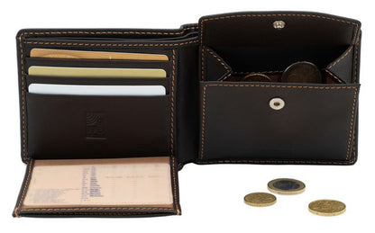 Cartera americana para 5 tarjetas con monedero 323 PE