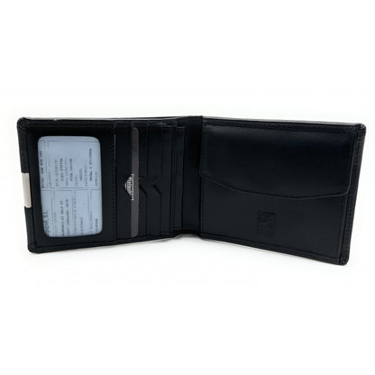 Cartera americana para 4 tarjetas con monedero 346 PU