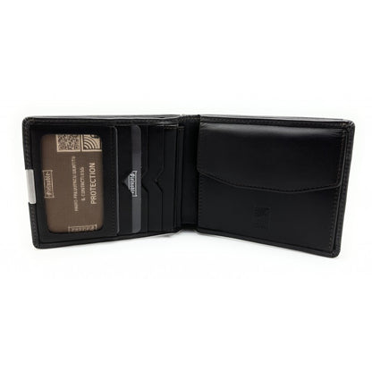 Cartera americana para 4 tarjetas con monedero 346 PU